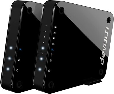 Devolo GigaGate WLAN Starter Kit WLAN WiFi Booster Bridge 2 Gbit/s Access Point 