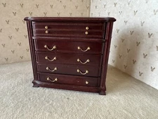 Dollhouse Mahogany Chest Of Drawers by MiniArts
