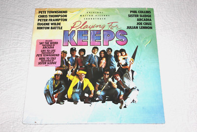 PLAYING FOR KEEPS - Soundtrack  (Original 1986 Vinyl LP)  Sealed/New