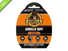 Gorilla Ultimate Tape 5x Stronger Than Our Original Tape 11m Black GRGGTU11 0.32 per metre