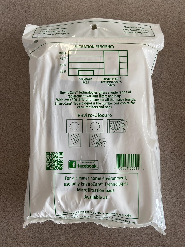 Envirocare Anti-Allergen Vacuum Bags - Image 3 of 3