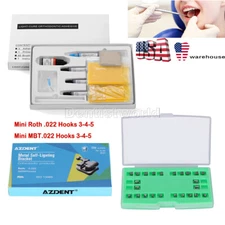 Dental Orthodontic Brackets Mini Braces/ Light Cure Bonding System Adhesive