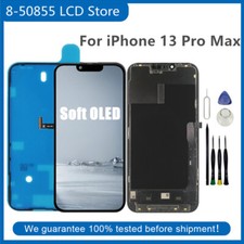 For iPhone 13 Pro Max Soft OLED Display Touch Screen Digitizer Frame Replace Kit