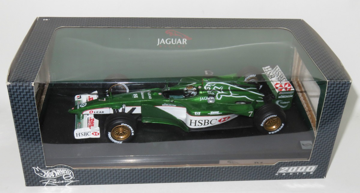 特価 HotWheels (1/18) ジャガー R1 2000 Hot Wheels 1/18 Jaguar R1 Racing Eddie Irvine 2000 Formula 1