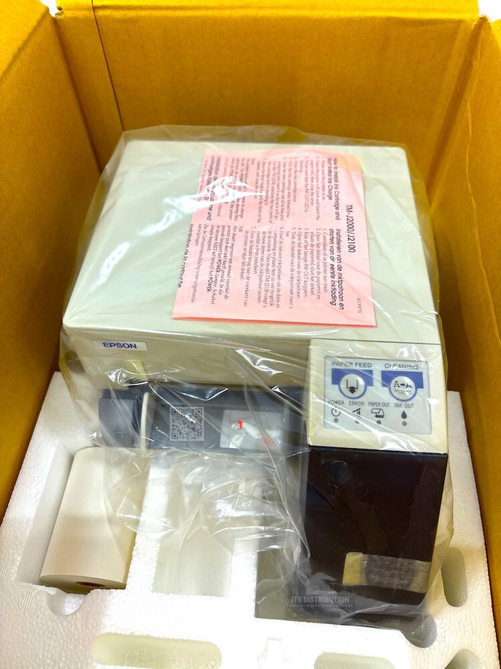 TM-J2000 I Open Box Epson SEAJet 180DPI UI High Speed Mono Inkjet POS Printer - Image 2 of 4