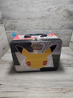 pokemon lunch box cards Pokemon Eevee Special Collector's Chest Lunchbox Tin! Eeveelutions Vaporeon, Flareon, Jolteon - Kid's Lunchbox!