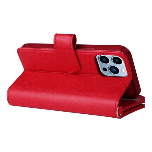 For iPhone 16e 16 15 14 13 12 Pro Max Plus Detachable Case Magnetic Wallet Cover - Picture 72 of 91