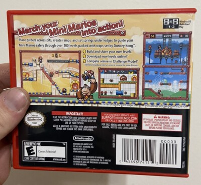Mario vs. Donkey Kong Mini-Land Mayhem Nintendo DS 45496741112| eBay