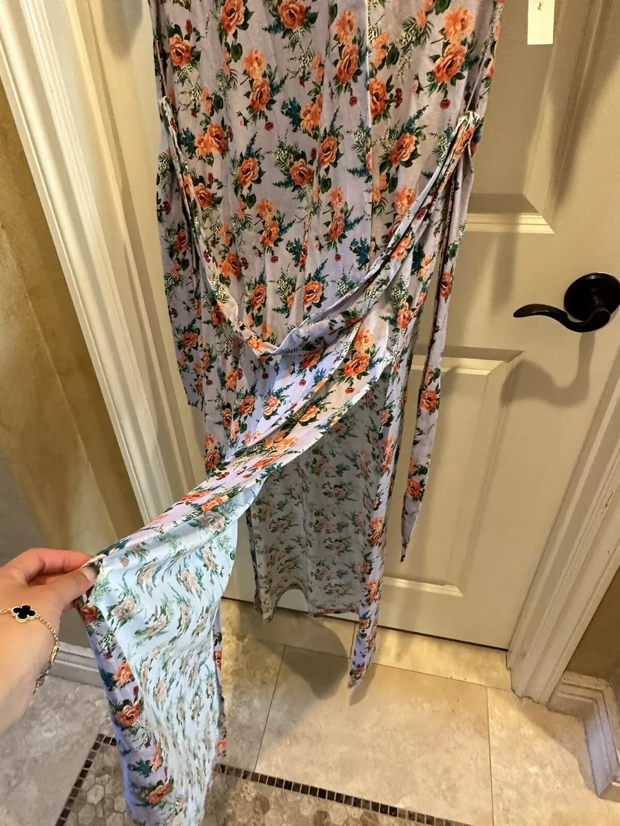 NWT Alice+Olivia Floral print maxi dress | eBay