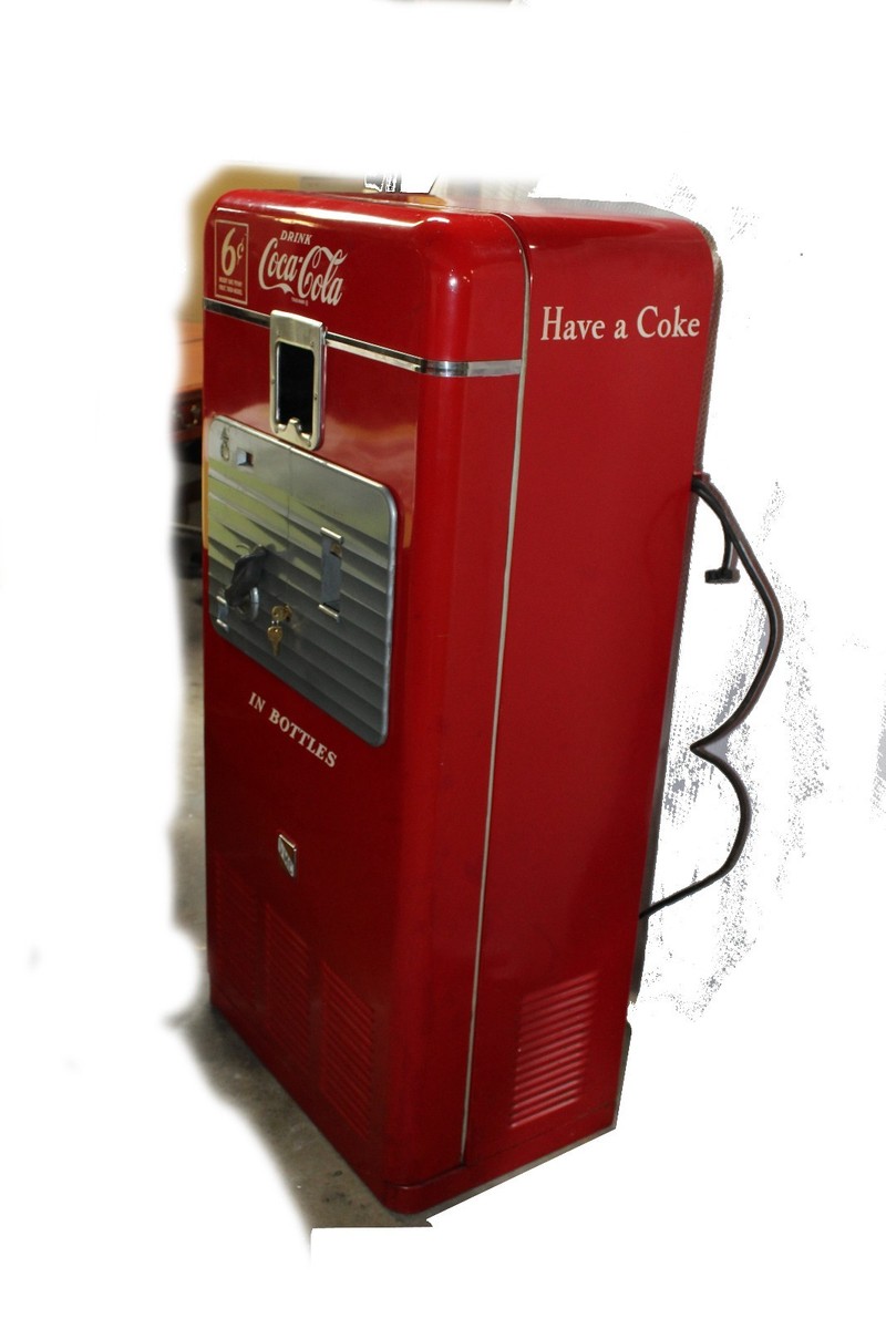 Vintage 1952 6 Cent Semi Restored Model 27A Coca-Cola VMC Vending