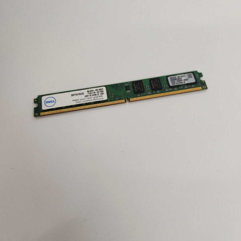 Desktop Memory RAM Dell DDR2 2 GB 800 SDRAM UDIMM PC2 6400 240 Pins SNPYG410C/2G - Image 2 of 2