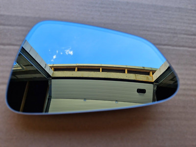 21-24 OEM Tesla Model S RIGHT AUTO DIM HEATED MIRROR GLASS LCI wide-angle