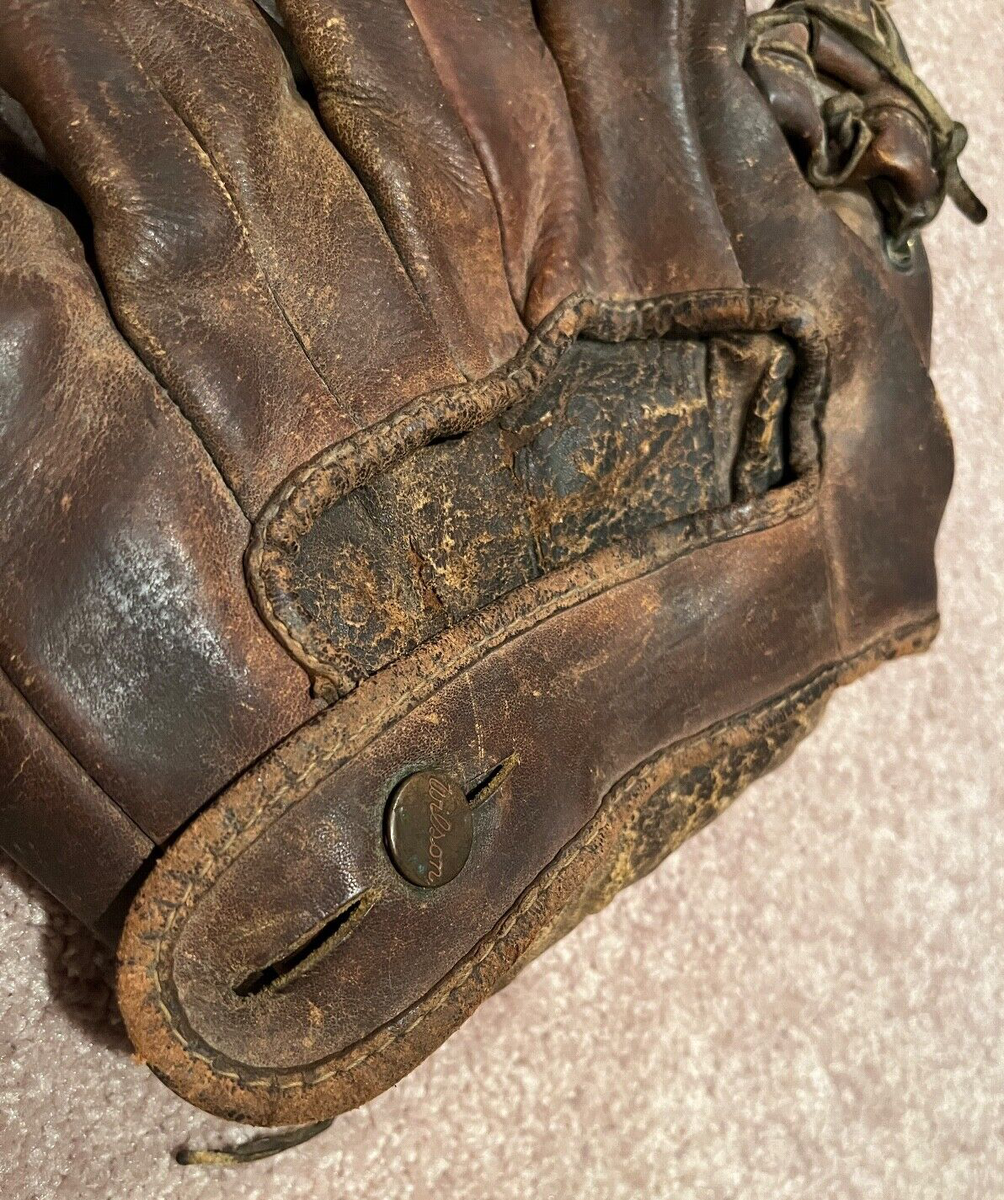 Vintage 1940s Wilson Baseball Glove | eBay