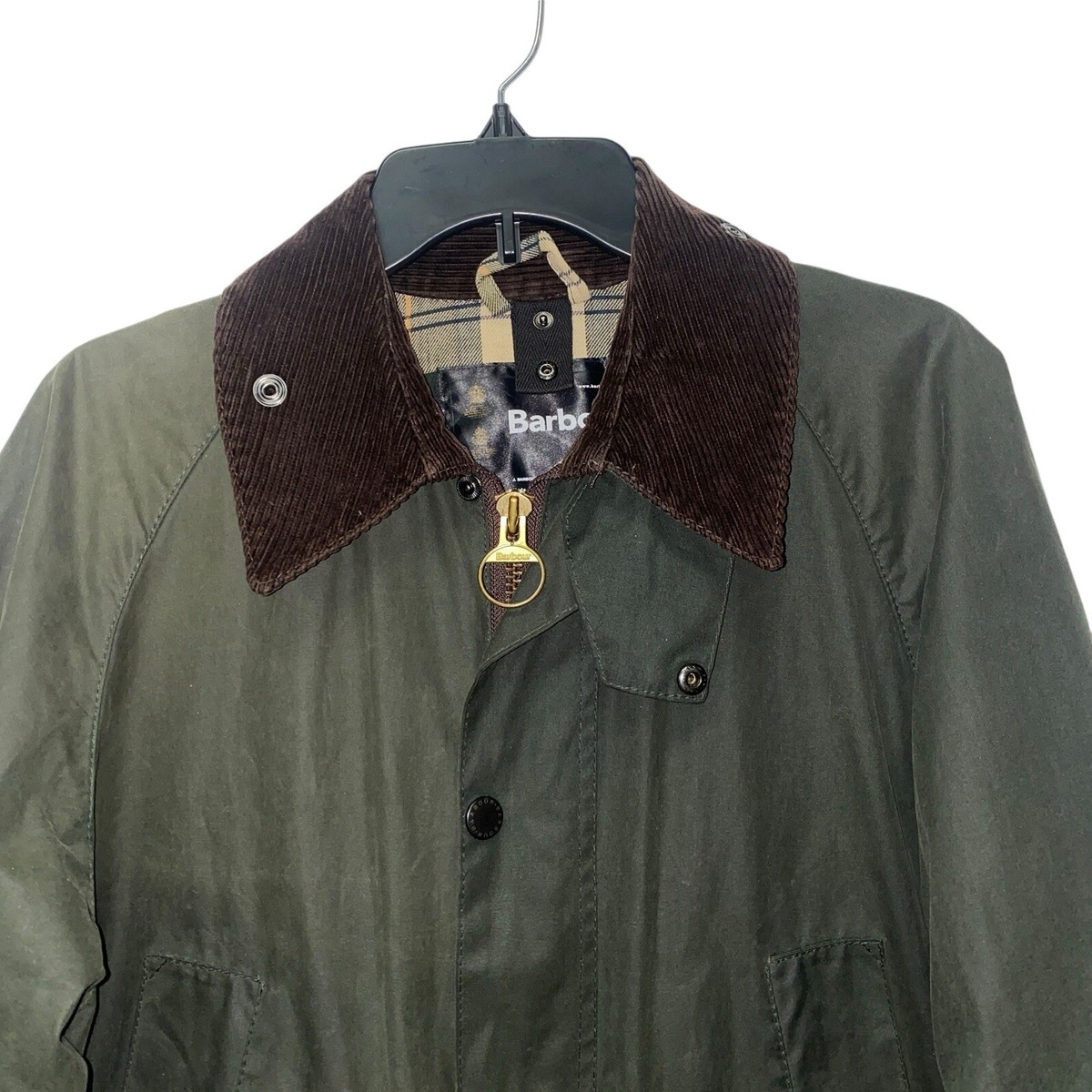 Barbour Bedale Jacket Men's Size C38 97CM oiled cotton Sage Barbour Bedale Jacket Men's Size C38 97CM oiled cotton Sage