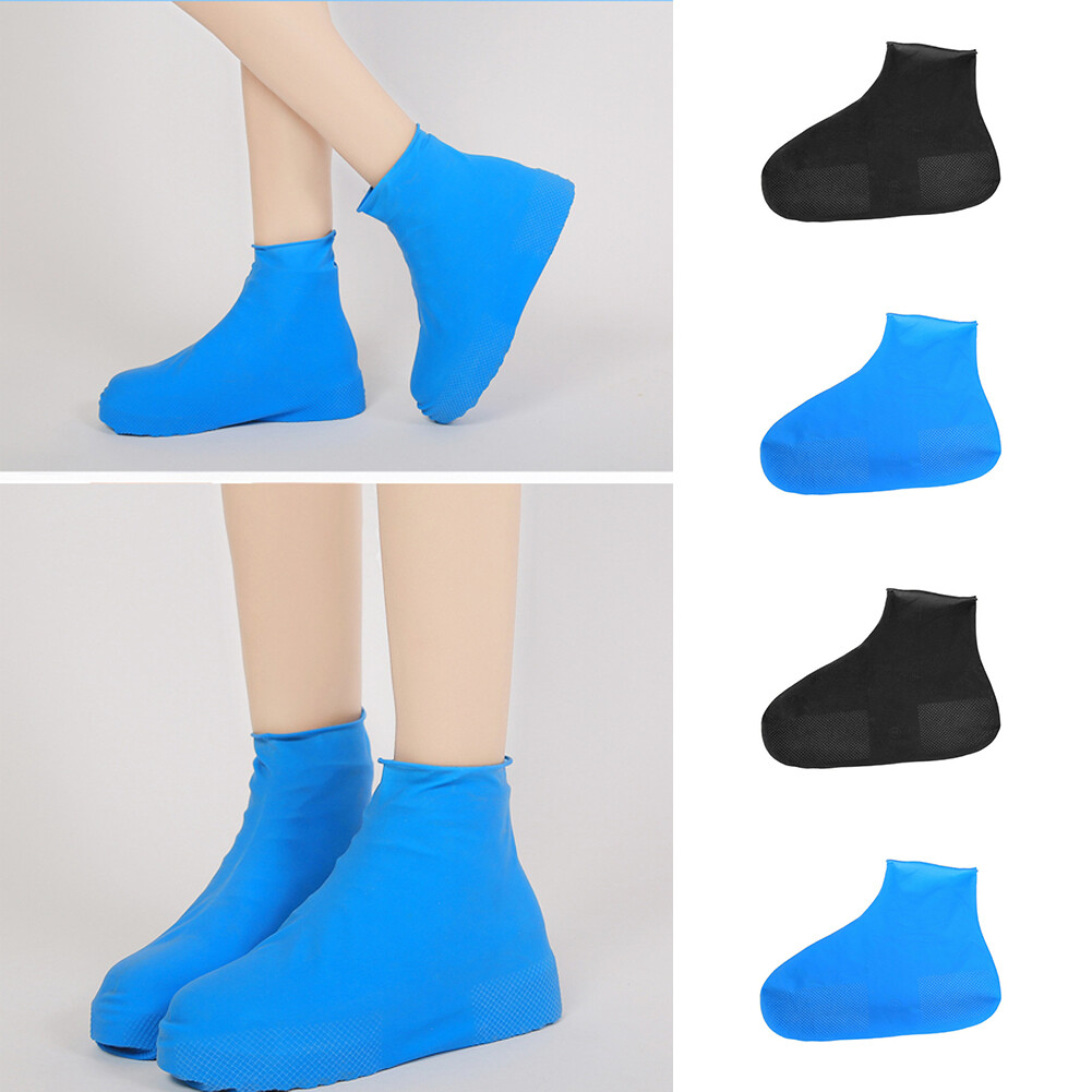 Silicone Overshoes Rain Waterproof Shoe Covers Boot Cover Protector