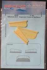 Aires Hobby 1/48th Scale Albatros D.V Seperate Control Surfaces Item No. 4029