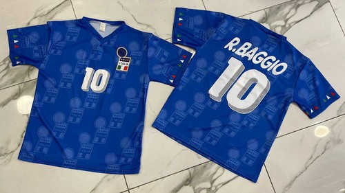 t-shirt maglietta fan di roberto baggio maglia italia mondiali 90 94 98  2002 | eBay