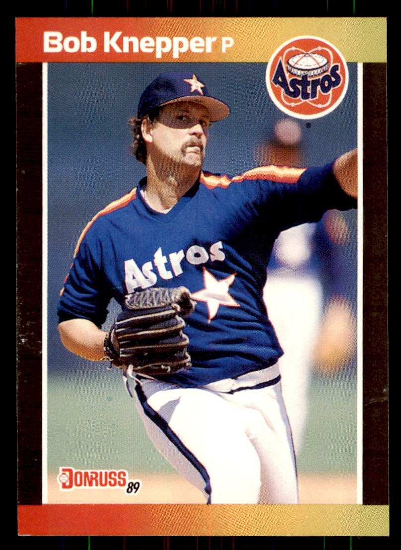 1989 Donruss #123 Bob Knepper Houston Astros