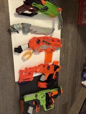 ULTIMATE NERF ZOMBIE STRIKE BUNDLE SCAVENGER, DOMINATOR, & More