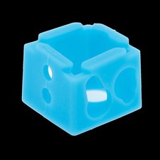 Advanc3D Silikon Socke für V5  J-Head Heizblock und Nachbauten blau temoperaturb