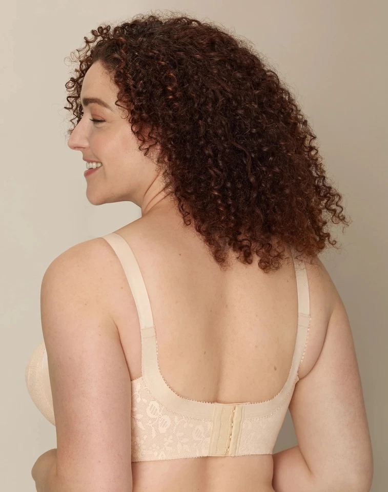 Sujetador Playtex 18 horas soporte sensacional sin cables tazas mujer cojín cómodo Foto 3 de 4