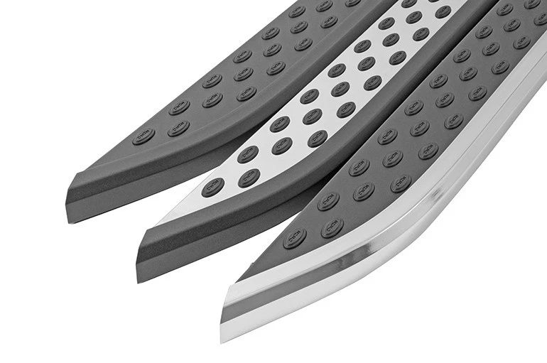 Dee Zee 5" NXc rueda a rueda pulido con estriberas negras - DZ16203 Foto 3 de 4