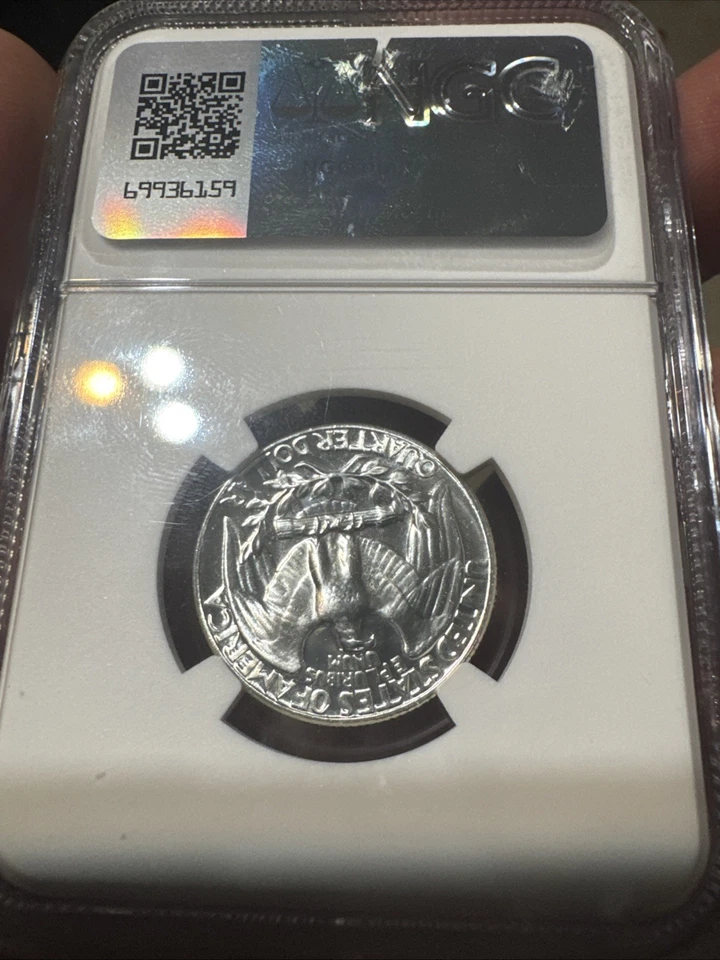 1951 PF-66 Washington Quarter - Image 3 of 4