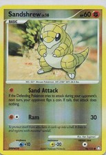 Sandshrew Reverse Holo Common Mysterious Treasures 96/123 LP on eBay