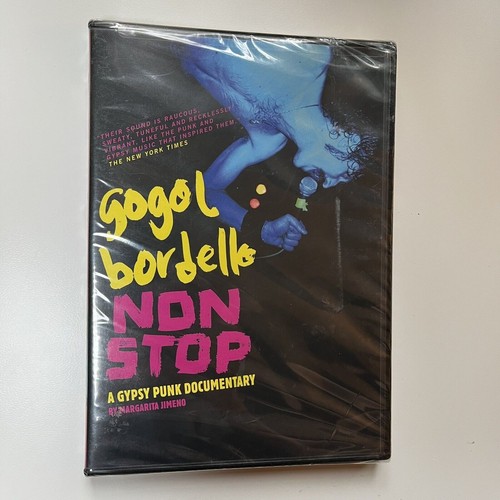 Gogol Bordello Non Stop A Gypsy Punk Documentary New Sealed DVD Music Film - 第 1/3 張圖片