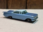 Matchbox Lesney 57 Chevrolet Impala Black Base & Tires Very Clean England Vtg