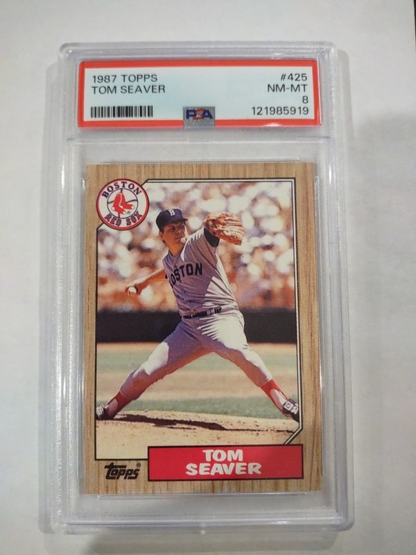 1987 Topps - Tom Seaver #425 Hall of Fame HOF 