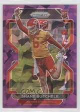 2021 Panini Prizm Rookie Purple Ice Prizm 32/225 Shane Buechele #396 z4k