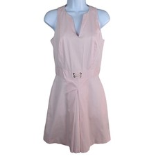 Kookai Fit  Flare Sleeveless Dress Pink Coquette Preppy Women's US 4 XS EUR 36