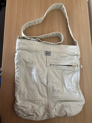 #ad PORTER Yoshida Tanker Tote Bag Silver gray Made in Japan Authentic AU $330.00