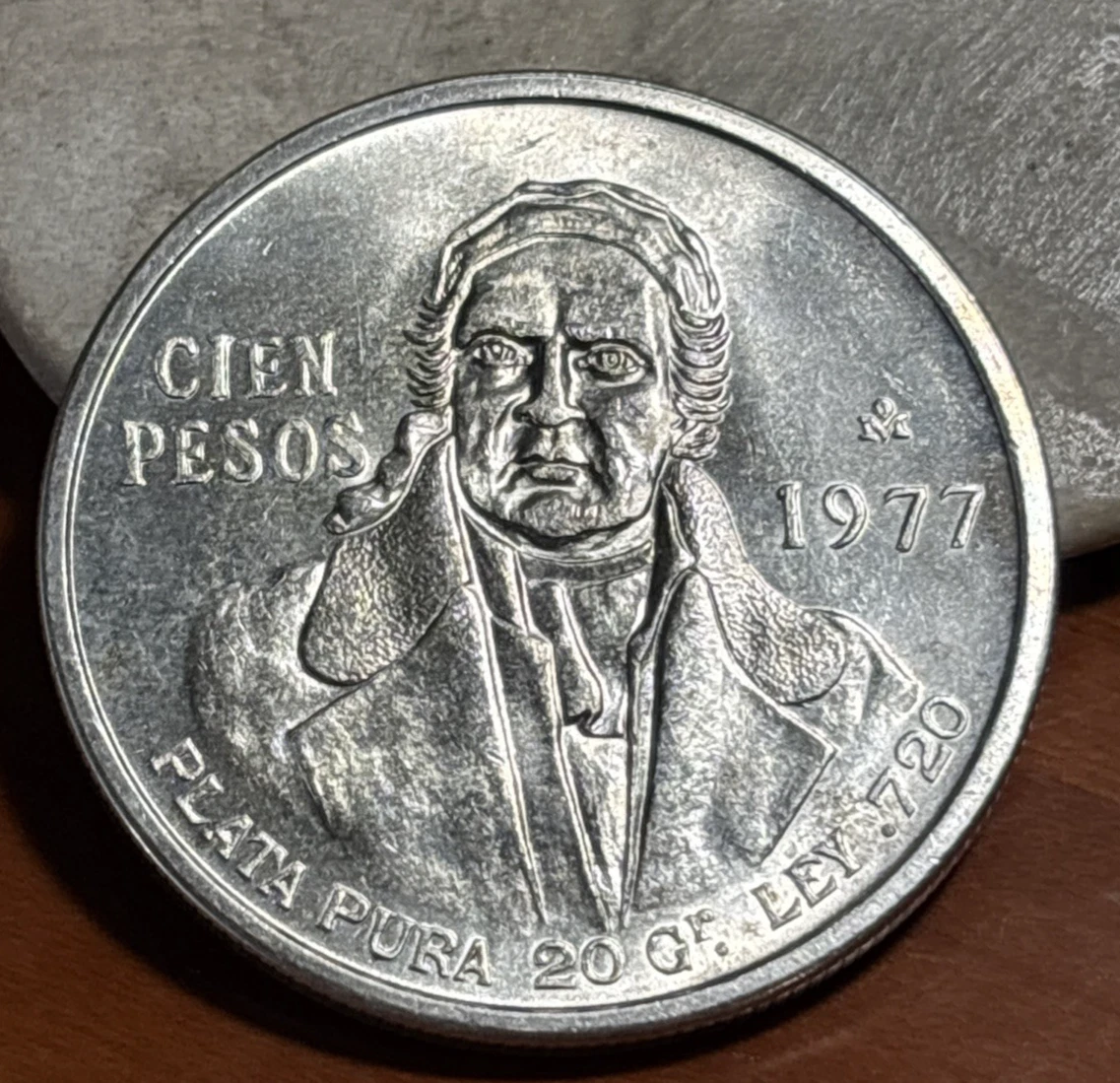 25+ Silver 100 Pesos Denomination 1977 Mexican Coins (1905-Now