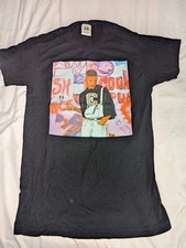 Cross Colours Men's Small Vintage Style Will Smith Fresh Prince Black T-shirt