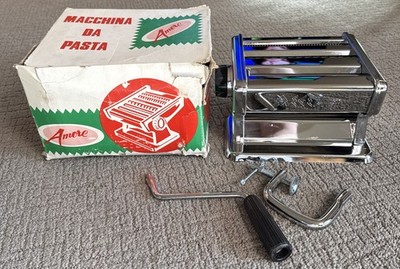 VTG Amore EGEA Macchina Da Pasta Manual Roller Pasta Making Machine Made Italy