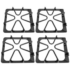 W10447925 8.3x8.8" Stove Grates 4Pack For Whirlpool Amana Kenmore Gas Range |...