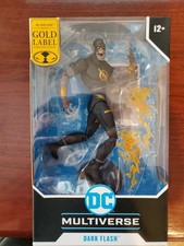 2022 McFarlane DC Multiverse Dark Flash Speed Metal Gold Label