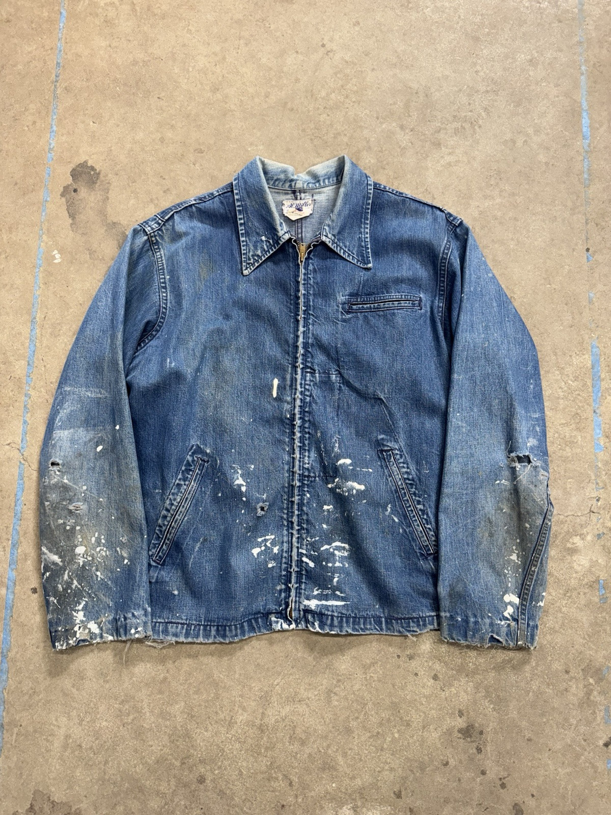 AL.MILLER 50〜60年代 VINTAGE DENIM JKT