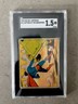 1940 GUM INC SUPERMAN TRADING CARD #11 SGC 1.5