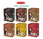 12X 30ml CAREBEAU Hair Color Dye Shampoo Cover Grey Keratin Coconut Oil 6 Shades