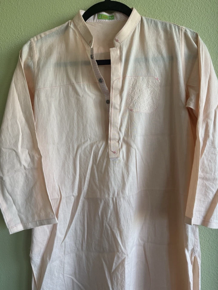 Kurta paquistaní para niños Foto 2 de 3