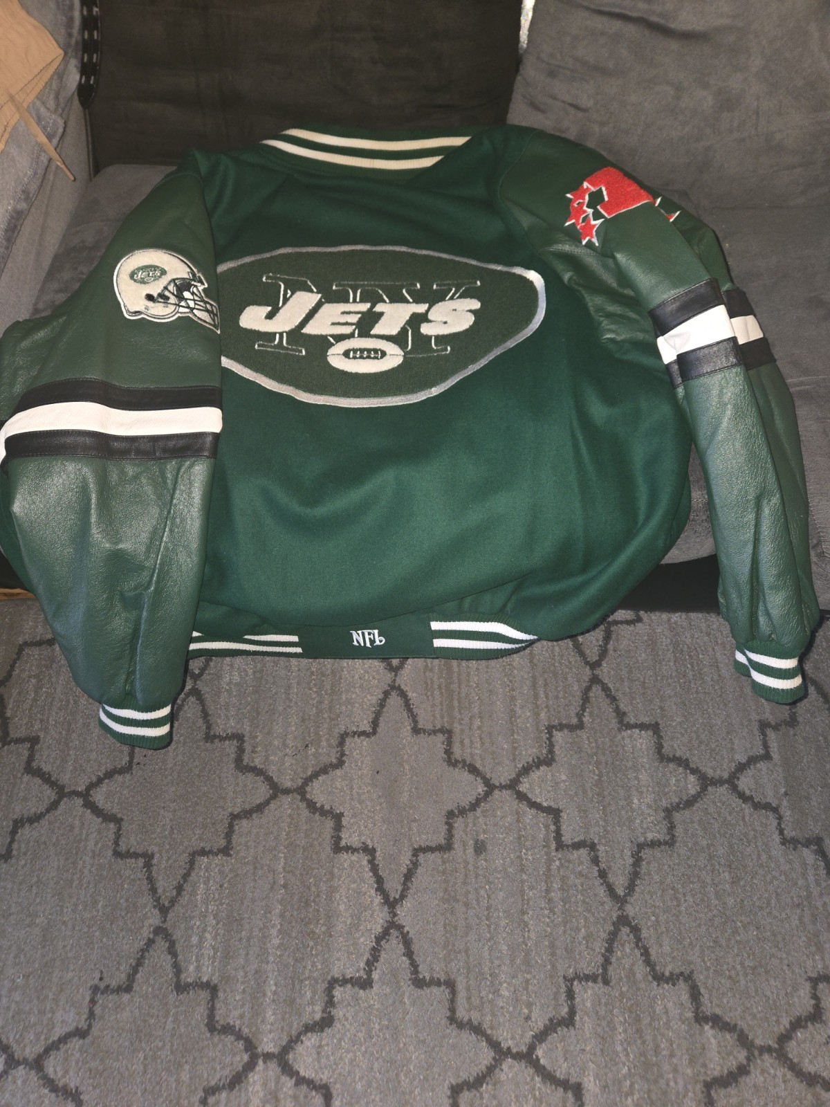 New York Jets Reversible Jacket XXL - Gem