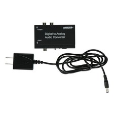 Digital TOSLINK Optical SPDIF to RCA Audio Converter CS-DAC2