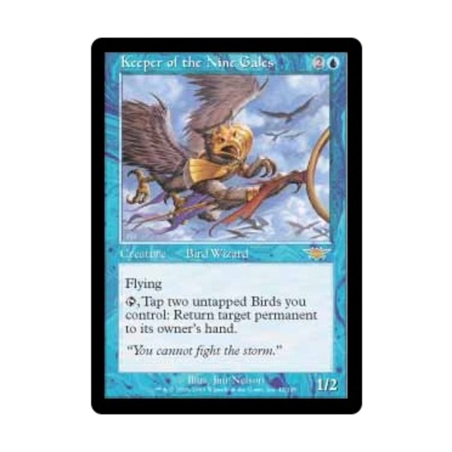 WOTC MtG Legions Keeper of the Nine Gales (R) NM