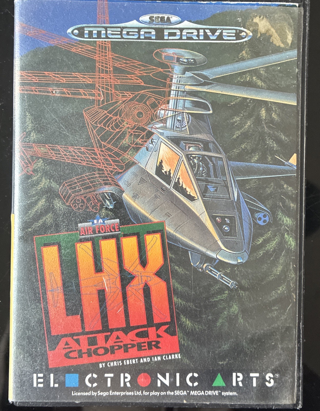 LHX ATTACK CHOPPER SEGA MEGADRIVE  Bon État