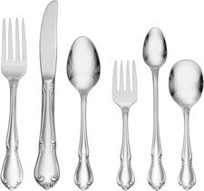 Silverware Set, Chateau 6-Piece Child Progress Flatware Set, Service for 1, 18/1