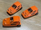 Three x 3 Really Nice Vintage 1970s Corgi Toys 389 Whizzwheels Bond Bugs 700 ES