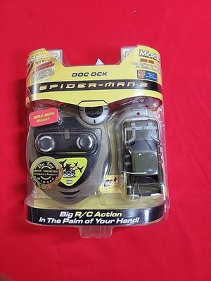 Rare 2004 Spiderman 2 Doc Ock Microblast Racers Remote Control Car ...